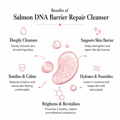 Salmon DNA Barrier Repair Cleanser